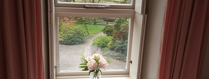 Curlew Cottage View from Double Room